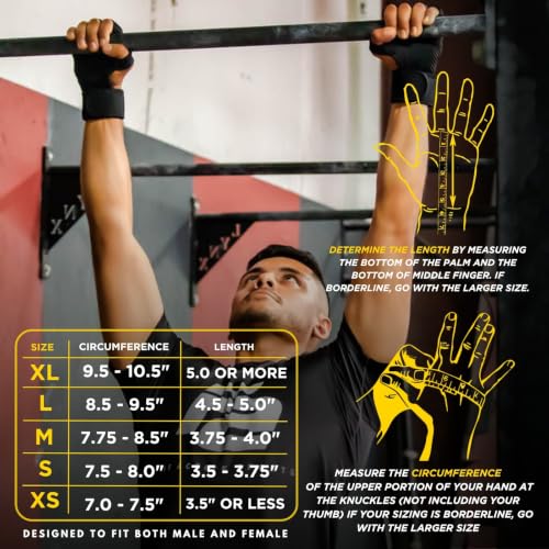 Fit Active Sports New Ventilated Weight Lifting Workout Gloves with Built-in Wrist Wraps for Men and Women - Great for Gym Fitness, Cross Training, Hand Support & Weightlifting. - size: Medium
