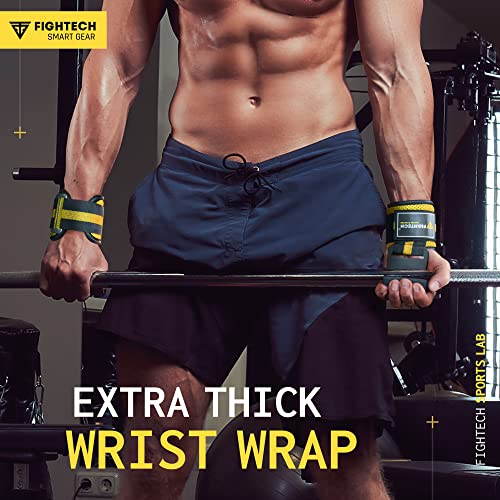Premium Weight Lifting Hooks (Pair) - Heavy Duty Hand Grip and Wrist Straps Support - 9 mm Neoprene Padded for Deadlifts, Pull Ups, and Shrugs - Durable Workout Accessories for Men and Women - color: YELLOW