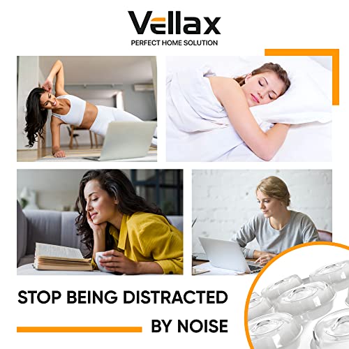 64 Self Adhesive Cabinet Door Bumpers – Sticky Clear Silicone Rubber Pads for Furniture Drawers, Kitchen Cabinets, Decor, Wall Protection – Vellax - size: 64 Pcs