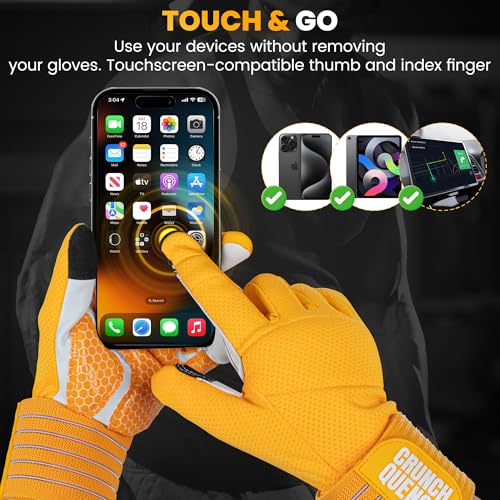 Weight Lifting Gloves with Wrist Support - GymGloves - Leather Palm Anti-Slip Grip - Full Palm Protection - Breathable - WorkoutGloves - Multi-Use Fitness Gear for Men & Women - size: Medium