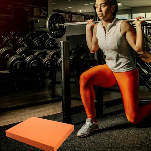 Balance Pad Stability Trainer Pad TPE Exercise Mat for Core Training Yoga Rehabilitation Knee Support Anti Slip Base 15.74 X 12.99 X 1.77 in Portable for Home Gym Outdoor