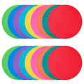 Spot Markers 4 Inch 9 Inch Non Slip Rubber Floor Markers Flat Field Cones Poly Dots for Classroom Dance Sports Soccer Basketball Speed Agility Training - style: 9inch 18pcs