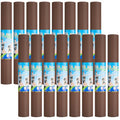 Funtery 3 mm Thin Yoga Mats Bulk, 68 x 24 Inches Lightweight PVC Exercise Mats Non Slip Workout Fitness Pads for Yoga Pilates Stretching Classes Gym Home Studio - color: Chocolate Brown