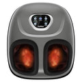 CuPiLo Foot Massager with Heat, FSA Eligible HSA Shiatsu Foot Massager Machine for Plantar Fasciitis, Adjustable Vibration & Pressure for Neuropathy Pain, Women Men Gifts, Fits Up to 12"(Gray) - color: Gray