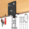 Punching Bag Hanger, 900 LBS Heavy Bag Wall Mount & Ceiling Hanger with 360° Swivel, Thick Steel Boxing Mount for MMA, Muay Thai & Home Gym (Multiple Mounting Options) - color: Ceiling - L-Shape Joist