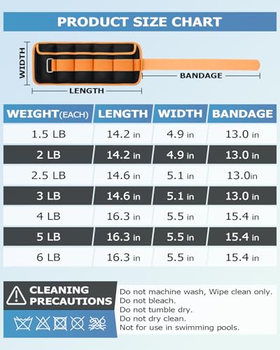 Fragraim Adjustable Ankle Weights 1-3/4/5/6/8/10/12/15/20 LBS Pair with Removable Weight for Jogging, Gymnastics, Aerobics, Physical Therapy - color: Orange, style: 5 lbs each( 10 lbs pair)