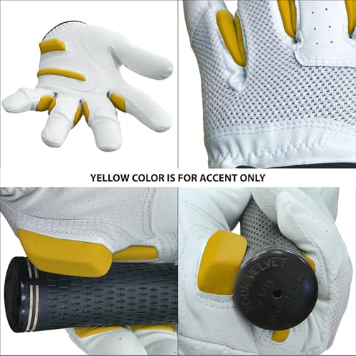 MONKEY GRIP Wedge Pad Golf Glove Premium Synthetic Nonslip Power Grip Good Grip Slice Killer No Twist Left Hand - size: LADY-Medium_Large Left Hand