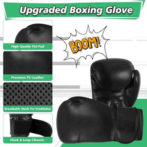 Kids Punching Bag Set, 2.75ft Filled Heavy Bag Kickboxing Bag with 2KG Sponge & 6oz Gloves, Hanging Boxing Bag for Kids Youth Boxing, MMA, Muay Thai, Karate, Martial Art, Home Gym Training - style: Dinosaurs