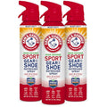 Arm & Hammer™ Sport Gear & Shoe Refresher Spray, Heavy Duty Odor Defense for Sports Gear and Footwear, Deodorizer for Gym Bags, Boxing Gloves, Hockey Equipment, and Football Pads (6.7 oz) (3 pack) - size: 6.7 Ounce (Pack of 3)
