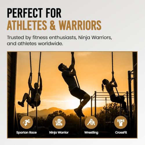 Rope Grips Cotton Black (Pair) Pull-up, Grip Strength, - color: Level 1: Black