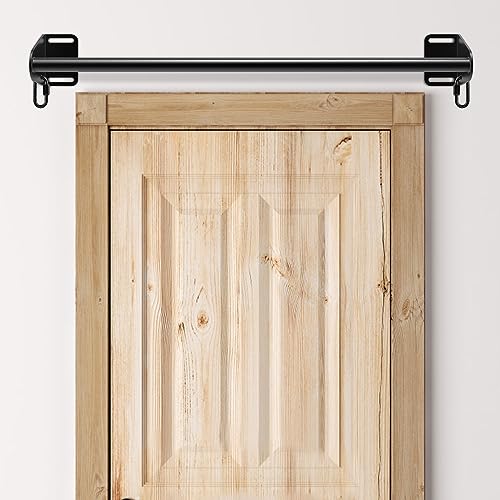SELEWARE Fully Welded Heavy Duty Pull Up Bar Wall Mount Chin Up Bar for Doorway, Beam & Joist | Mounted Pull Up Bar with Resistance Band Hooks, Supports 440 lb Capacity