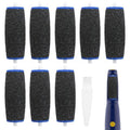 8 pcs Replacement Roller Compatible with Dr. Scholl's Callus Remover Electronic Foot File-Extra Coarse,Perfect for Travel,for Women&Men