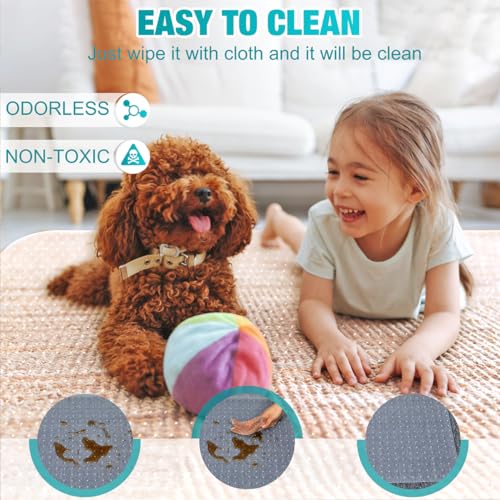 2 Pack Office Chair Mat for Carpets, 48" x 30" Clear Heavy Duty Plastic Floor Protector for Low Pile Carpeted Floors, Under Desk Computer Chair Mat for Home Office, Easy Glide and Flat Without Curling - size: 2PCS 48" X 30"