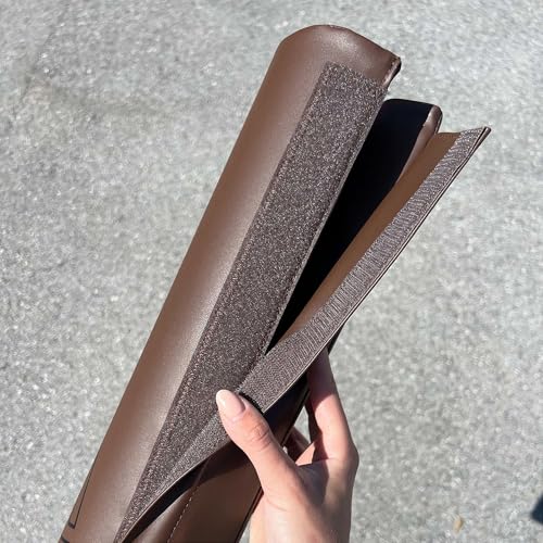 UPPPER Barbell Pad for Hip Thrusts, Glute Bridges, Neck Protection - 1.5” Thick Foam for Comfort and Support, Secure Hook-and-Loop Closure, Premium Materials - Fits Olympic & Standard Bars - color: Umber 2.0