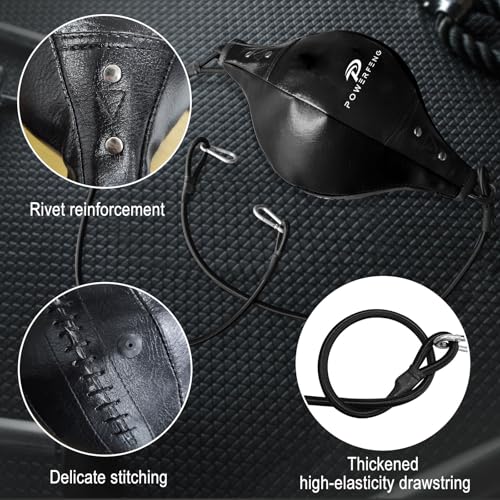 Double End Boxing Speed Bag: Double End Punching Speed Bags for Boxing Reaction Agilit & Hand Eye Coordination Training