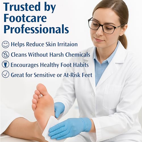 PediFix Tea Tree Ultimates Foot Wipes with Tea Tree Oil, Peppermint & Aloe | No-rinse wipes with tea tree oil, peppermint and aloe cleanse sweaty feet, control odor and refresh skin anywhere.