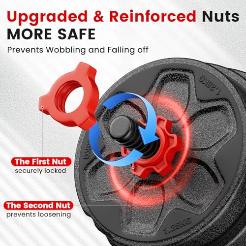 Adjustable Dumbbell Set, 20/33/45/70/90lbs Free Weight Set with Connector, 4 in1 Dumbbells Set Used as Barbell, Kettlebells, Push up Stand, Weight Set for Home Gym Suitable Men/Women - color: 70LB (35LB Pair)