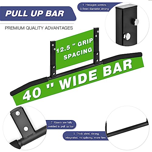 ATENTO Pull Up Bar, Chin Up Bars Ceiling Mount, Workout for Home Gym, Beam, Crossfit - Heavy-Duty, Foam Grip, Easy installation - color: Joist Mounted Pull Up Bar, Standard Grip
