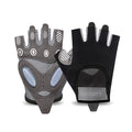 FGSS Workout Gloves for Men Women Exercise Gloves for Weight Lifting Fitness Cycling Gym Training with Grip Cushion Pads - color: Black