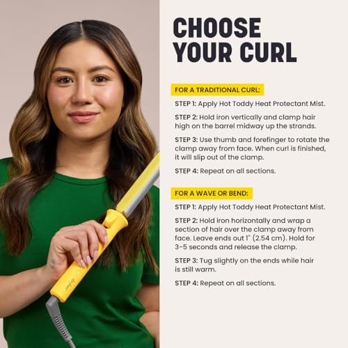 Drybar The 3-Day Bender Rotating Curling Iron - size: 1.25 Inch (Pack of 1)