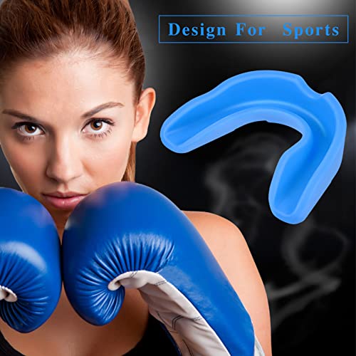 BBTO 20 Pcs Football Mouthguards Bulk | Youth & Adult Mouth Guard No Boil Mouthpiece Adult Youth Braces Soft Mouth Guard for Lacrosse Basketball Hockey Wrestling - color: Fresh, size: L