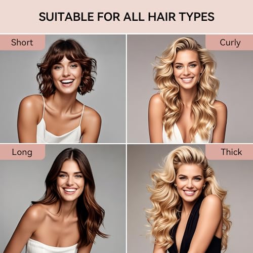 Heatless Curls Overnight Hair Care Set - Jumbo Velvet Hair Curlers | No Heat Hair Rollers for Women, Comfortable Sleep-In Hair Rollers with Satin Scarf, No Heat Damage Curling Rods for All Hair - color: Brown-4PCS