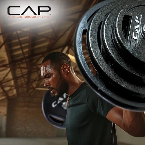 CAP Barbell 2-Inch Olympic Weight Plate | Multiple Options - size: 10 lb - Set of 4, style: Elite