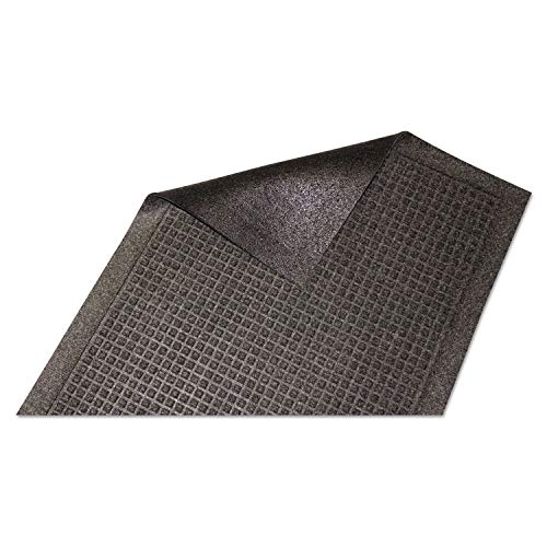 Guardian - EG030508 EcoGuard Indoor Wiper Floor Mat, Recycled Plastic and Rubber, 3' x 5', Green | Recycled Plastic and Rubber - color: Green, size: 3' x 5' (Rectangular)