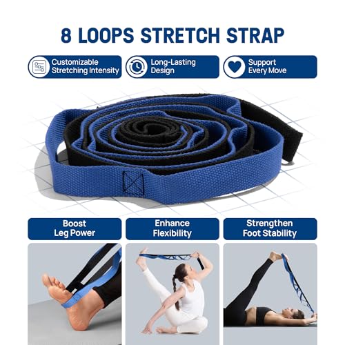 Yes4All Foam Muscle Roller Set, 7-in-1 High-Density Set of Back Roller, Fascia Massage Tool, Stretch Strap, Spiky, Peanut & Smooth Massage Balls, Carry Bag - Ideal for Muscle Care & Relaxation - color: Black - Set 7in1, size: 12-inch (Pack of 1)