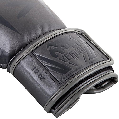 Venum Elite Boxing Gloves - color: Grey/Grey, size: 10-Ounce