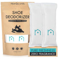 NonScents Shoe Deodorizer 1-Pack (2 Count) - Odor Eliminator, Air Freshener, Smell Absorber, Scent Remover for Shoes, Gym Bags, Soccer Cleats, Closets, Pet Area, Reusable - Shoe Deodorant - size: 1 Count (Pack of 2)