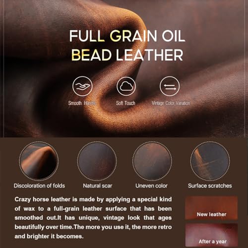 CONTACTS Full Grain Leather Watch Band Case Travel 12 Slot Watches Bands Box for Men Watches Strap Holder Storage Organizer Fits Most Watch Bands by Handmade - size: 12 Slot