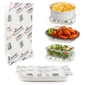Vesture Microcore Reusable Hot & Cold Pack - 5x7 Inch - For Food or Body | Microwave & Freezer Safe - Non-Toxic - For Targeted Pain Relief, Injury Therapy, Lunchboxes, Small Coolers & Travel