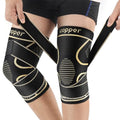 Copper Knee Braces with Strap for Knee Pain Women and Men(2 Pack), Knee Compression Sleeve for Arthritis, ACL, Meniscus Tear, Joint Pain Relief, Knee Support for Working, Running, Weightlifting(XL) - size: X-Large