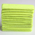 Cotton Sweatband Headbands,Pack of 12,Elastic Stretchy Sport Terry Cloth Sweat Bands,Yoga Workout Fitness Exercise Basketball Headband - color: 12pcs x yellow cotton sweatband headbands
