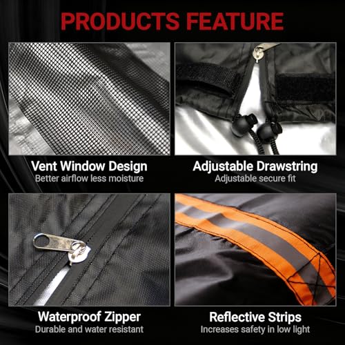Freestanding Punching Bag Cover Outdoor Waterproof 70" H x 28" D Full Protector for Bob Dummy Boxing Bag Heavy Bag Cover