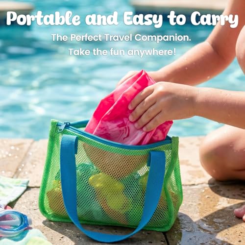 AMOR PRESENT 2 PCS Inflatable Playground Balls, 8.7 Inch | Rubber Bouncy Balls, Pool Toys for Kids, Classroom Prizes, Beach Party Favors, Goodie Bags Stuffers