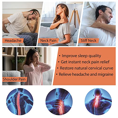 iSTIM WeTrac Cervical Neck Traction Device, Relaxer and Stretcher, Pain Relief for Spinal Decompression, Relieving Pinched Nerves, and Cervical Pain, Home Use, with Travel Bag