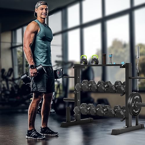 Adjustable Dumbbell Rack, Organizer Stand, Storage Rack for Kettlebells