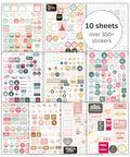 Lamare Productivity Planner Stickers for Women – for School, Work, Office - style: Productivity Stickers
