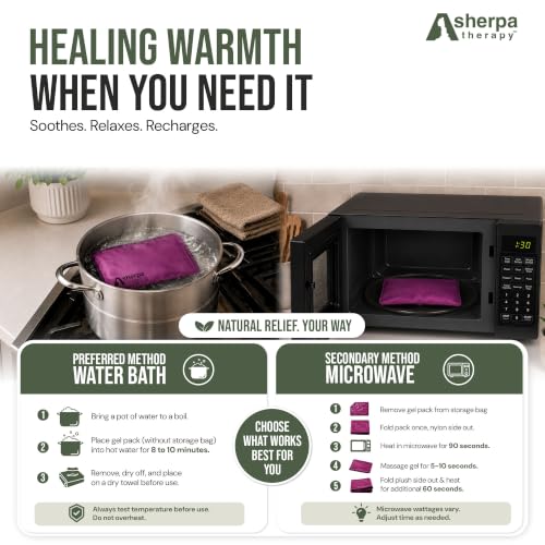 Large Hot and Cold Flexible Gel Ice Packs for Injuries Reusable, Cold Packs for Injuries Reusable Ice Packs, Soft Ice Pack for Back Cold Compress - 12" x 15" - Purple - size: Large, style: Purple
