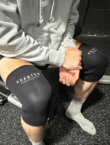 7mm Compression Knee Sleeves for Weightlifting Support, Powerlifting Strength, Heavy Squats, Cross Training, Gym Fitness, Sports – Strong Thick Neoprene Knee Braces for Men & Women (2 Pack, XXL) - size: XX-Large
