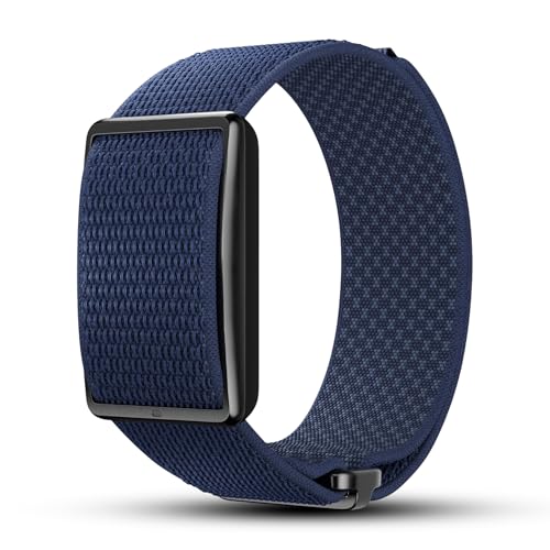 DADO Breathable Nylon Replacement Watch Band Compatible with Polar Loop – Lightweight, Ideal for All Weather Use Sport Strap with Adjustable Hook & Loop Closure - color: Ocean Blue