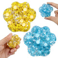 2 Pack Animal Paw Picky Pad, Silicone Sensory Fidget Toy, Tactile Pick Pad for Quiet Focus, Stress Relief & Hands-Busy Fidgeting - Pure - style: Paw Shape - Pure