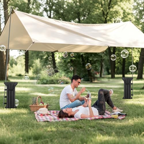 120LBS Canopy Sand Bags Set of 4 Empty Sandbags for Canopy Tent Legs, Heavy Duty Pop Up Canopy Tent Weights for Outdoor Gazebos, Umbrellas, Pergolas, Sunshades & Patio Furniture - No Sand - size: 120 LBS