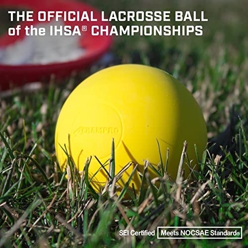 Champro Lacrosse Balls - color: GOLD, size: 12 Pack