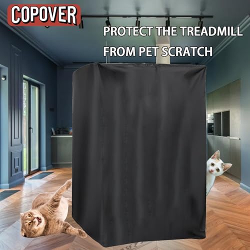 Treadmill Cover, Dustproof UV Protection Running Machine Cover, Exercise Workout Equipment Protective with Drawstring for Home Fitness Equipment Treadmill Indoor & Outdoor - size: Folded