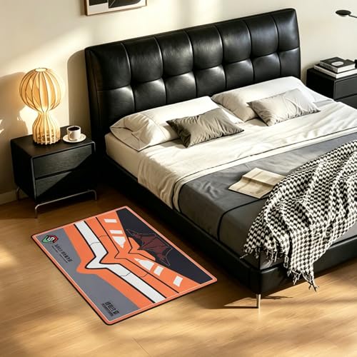 Chair Mat for Hardwood Floor - Office Chair Mat for Evangelion Unit-00 Mech Inspired Design, Anti-Slip, Easy Clean & Machine Washable (35"×47") - color: Unit-00