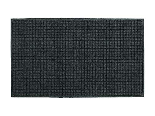 Guardian EG020308 EcoGuard Indoor Wiper Floor Mat, Green, 2' x 3' | Recycled Plastic and Rubber - color: Green, size: 2' x 3' (Rectangular)