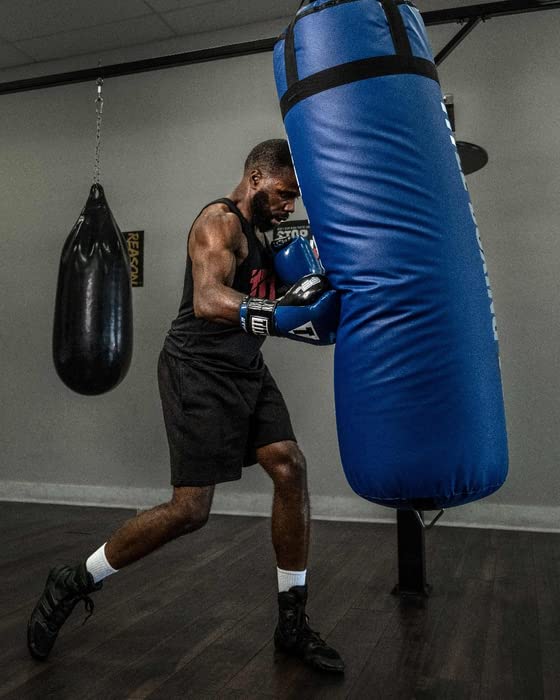 TITLE Boxing Gel Glory Super Bag Gloves 2.0 - Boxing Gloves, Punching Bag Gloves, Kickboxing Gloves, Punching Gloves, Heavy Bag Gloves, Boxing Gloves Men, Boxing Gloves Women, Boxing Equipment - color: Blue/Black, size: 16 oz